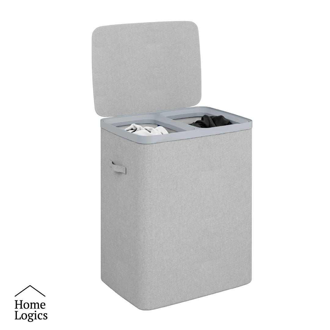 Canasto Ropa Sucia con Separación Home Logics 1 un