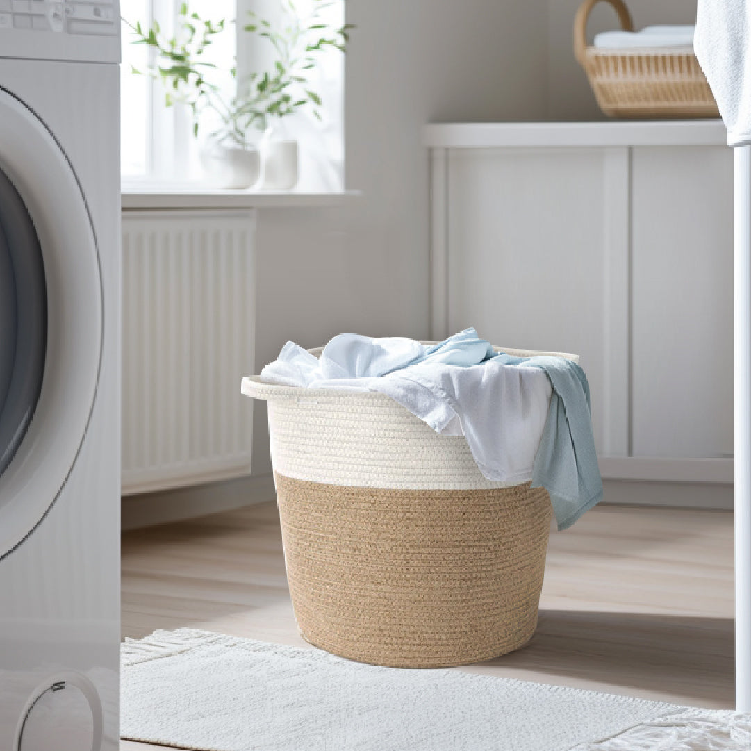 Canasto Almacenamiento Algodón Home Logics 1 un