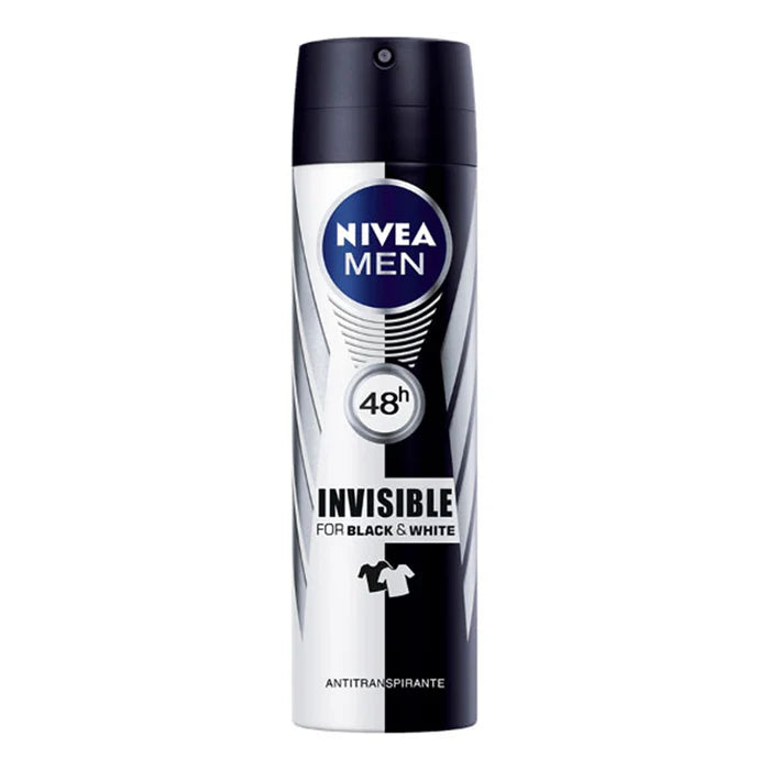 Desodorante Spray Invisible Black & White Nivea 150 ml