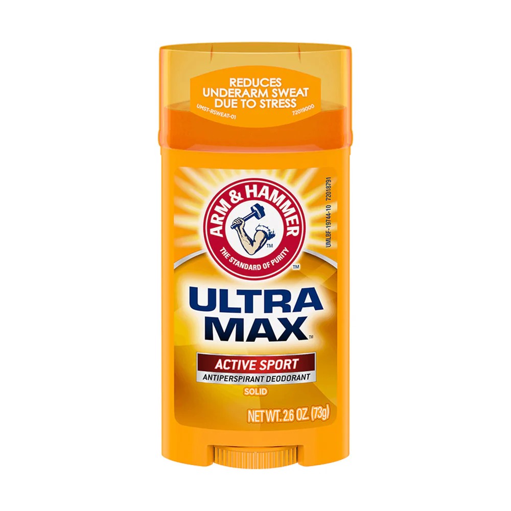 Desodorante en Barra Ultramax Active Sport Arm & Hammer 74 g