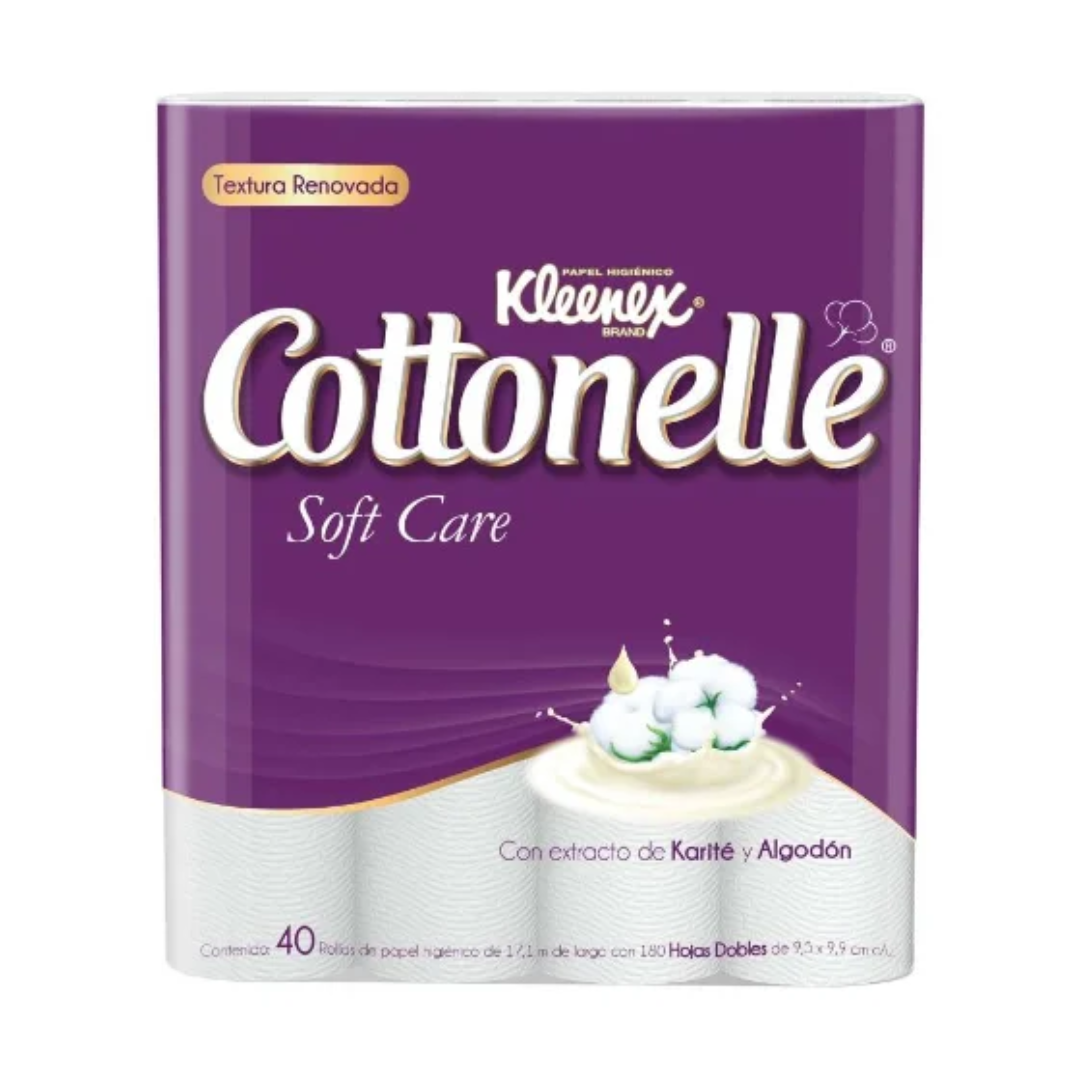 Papel Higiénico Cottonelle Kleenex 40 un