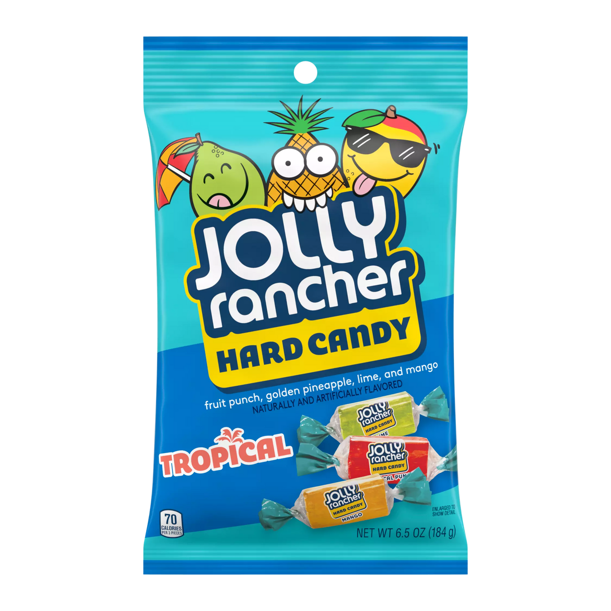 Caramelos Duros Tropical Jolly Rancher 184 g