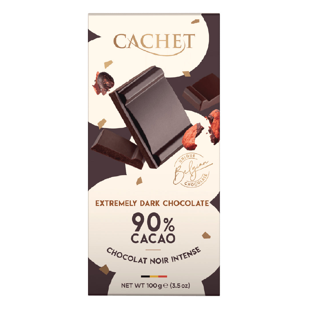 Barra Chocolate Extremely Negro 90 Cachet 12 x 100 g