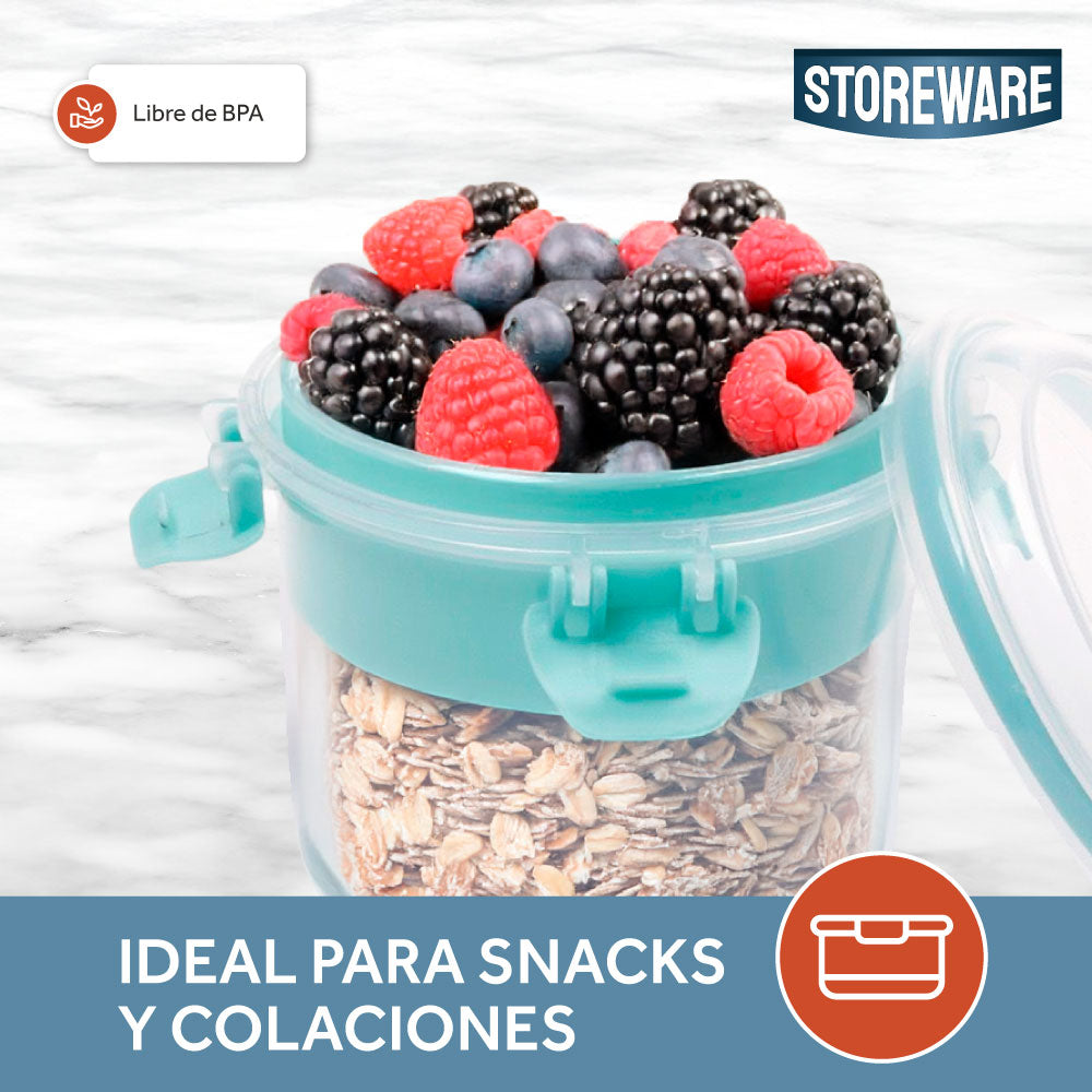 Contenedor Snack 500 ml Storeware 1 un