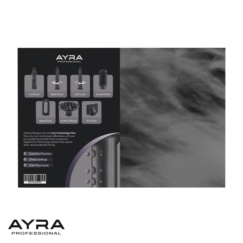 Secador de Pelo Multi-Styler 7 in 1 Ayra Pro 1 un
