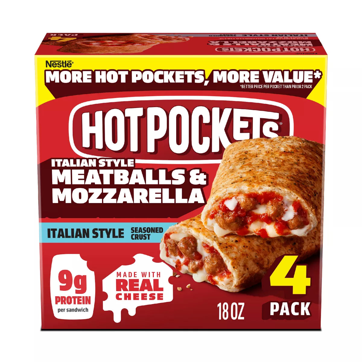 HotPocket Mozzarella Albóndiga Nestle 510 g