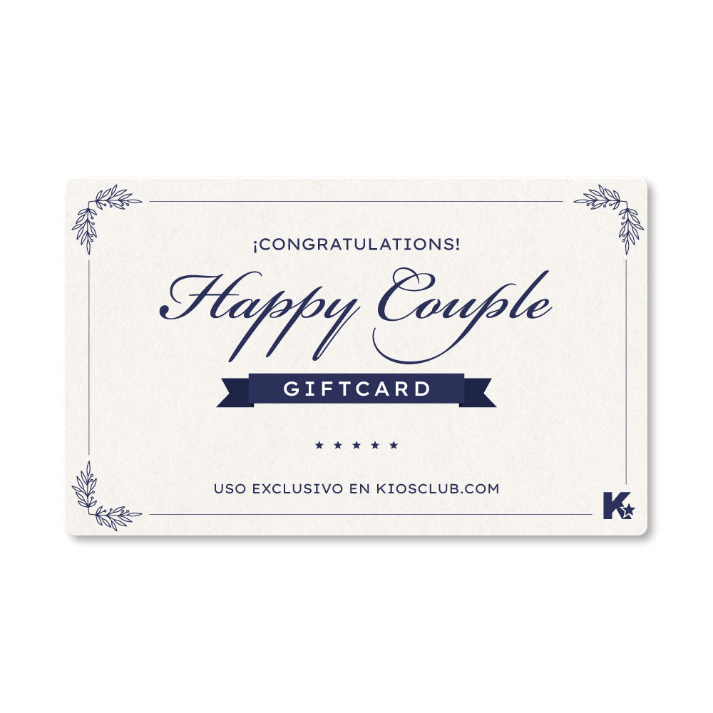Gift Card Novios KiosClub