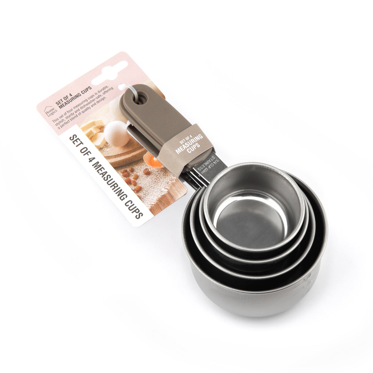 Set 4 Tazas Medidoras Home Logics 4 un