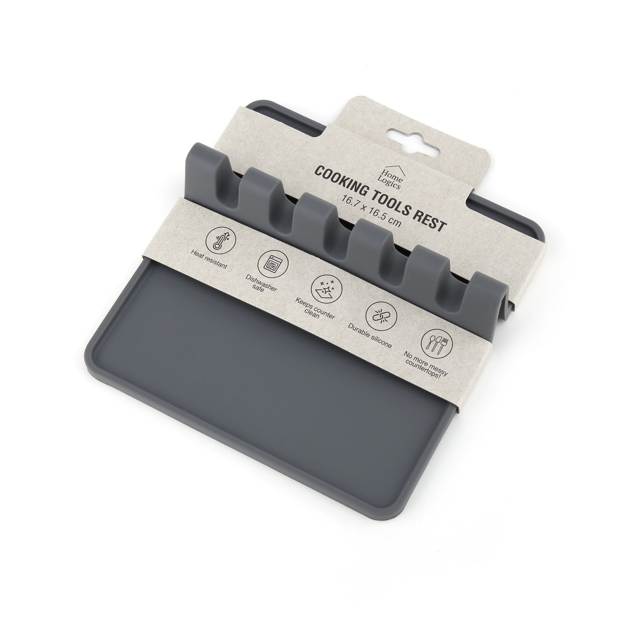 Soporte Silicona Utensilios Home Logics 1 un