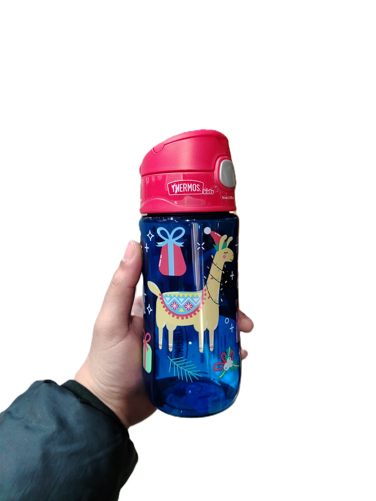 Botella Plástica Animal Thermos 473 ml