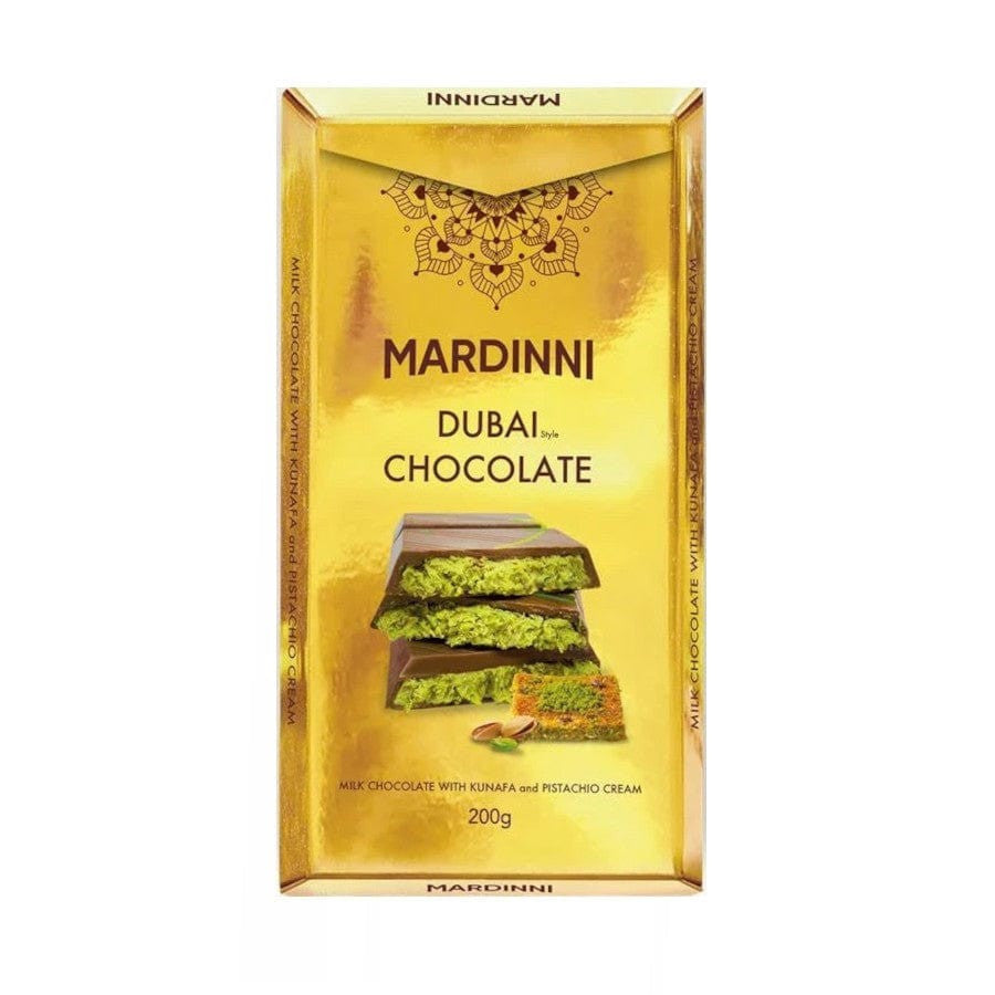 Barra Chocolate Dubai Mardinni 200 g