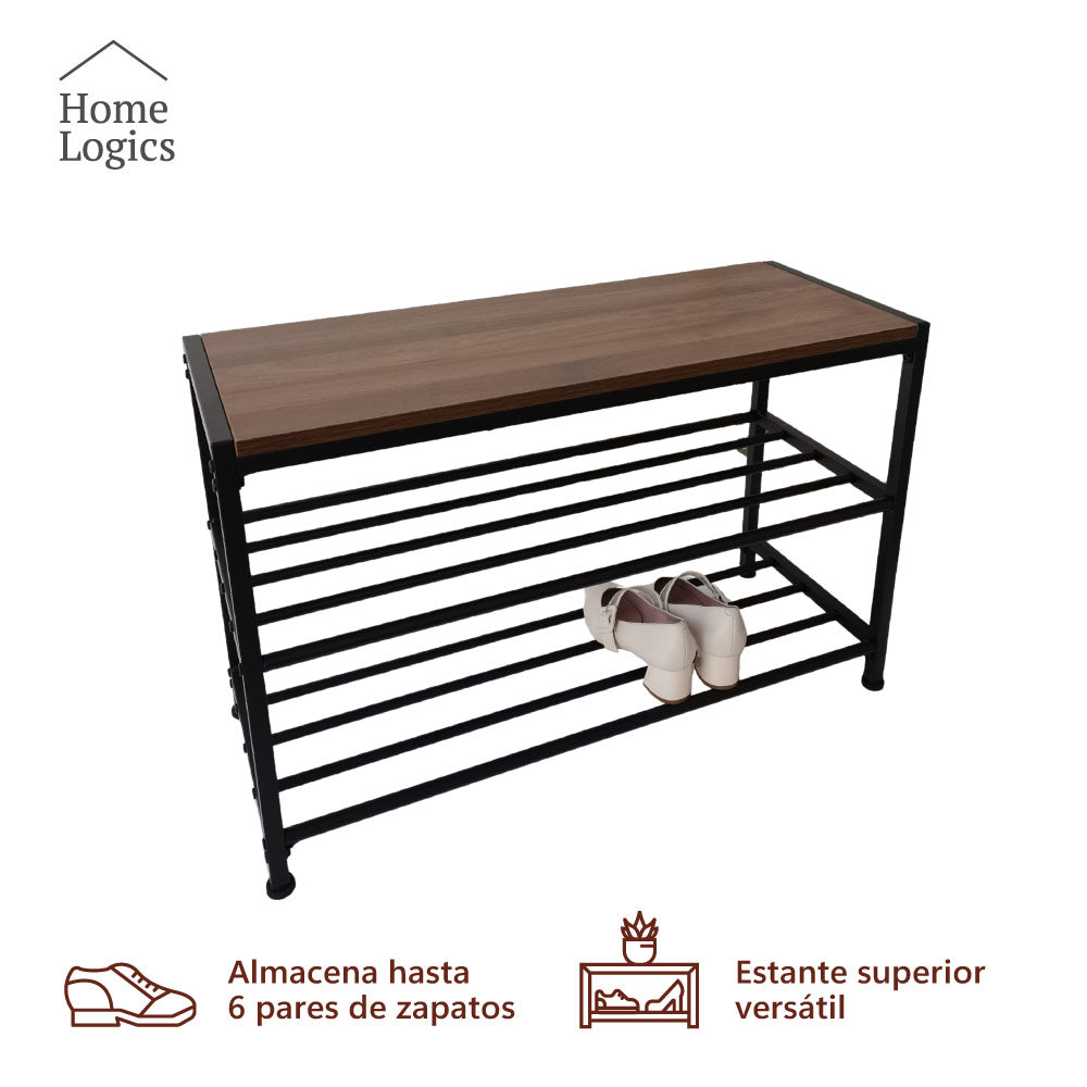 Rack Organizador Zapatos 2 Niveles Home Logics 1 un