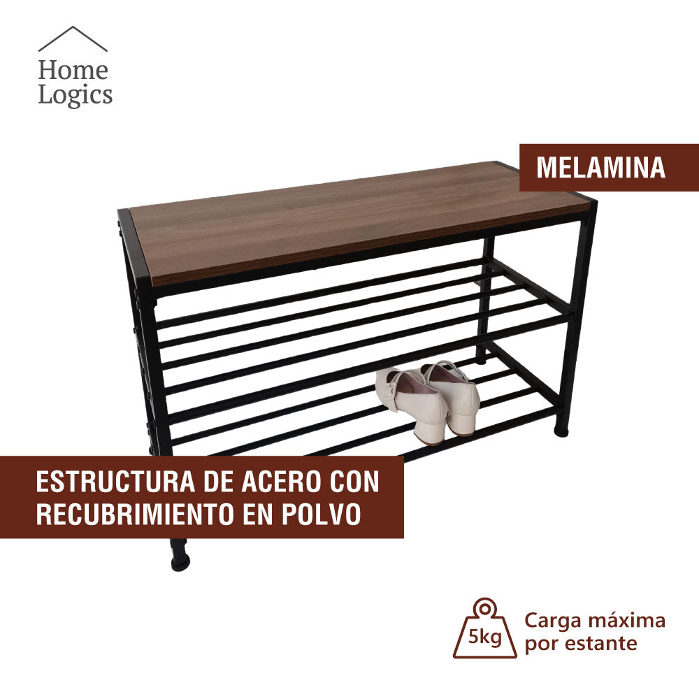 Rack Organizador Zapatos 2 Niveles Home Logics 1 un