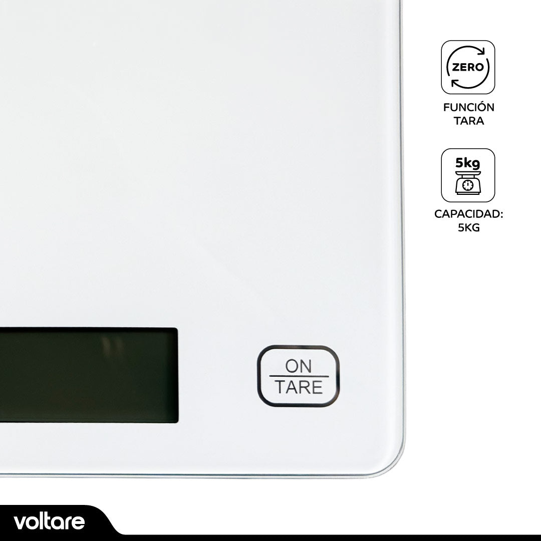 Báscula para Cocina Digital Inteligente Voltare 1 un