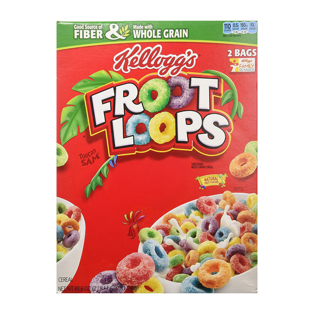 Cereal Froot Loops Kellogg's 1.24 kg