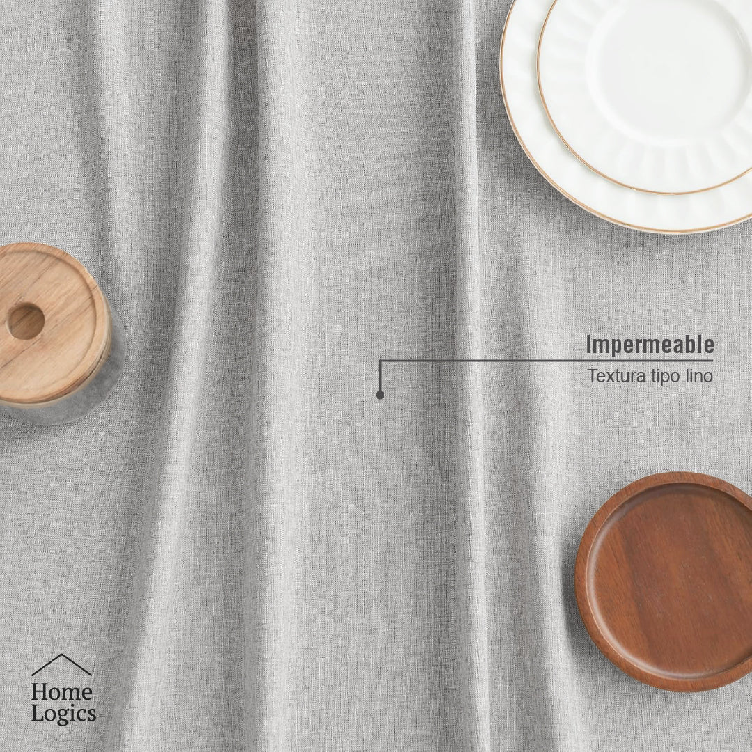 Mantel Impermeable Gris 140 x 210 cm Home Logics 1 un