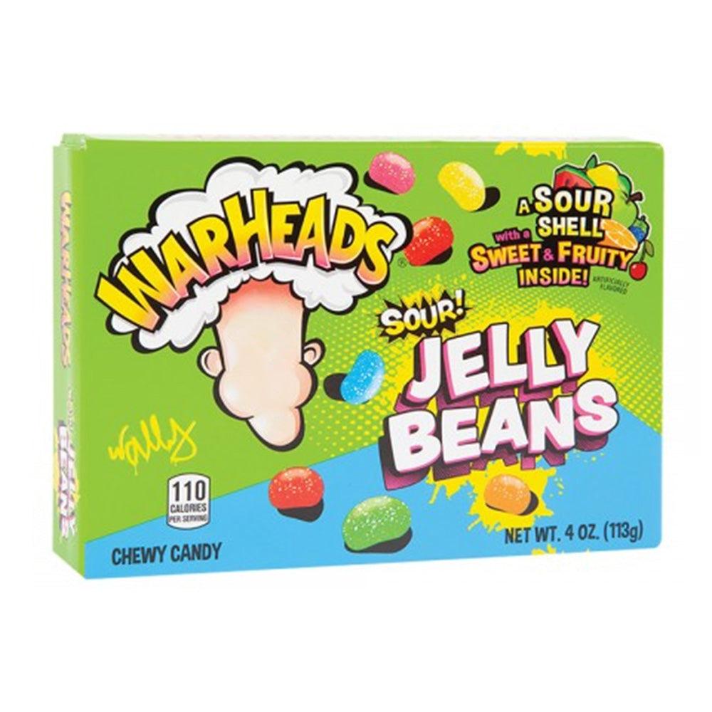 Masticables Sour Jelly Beans Warheads 113 g