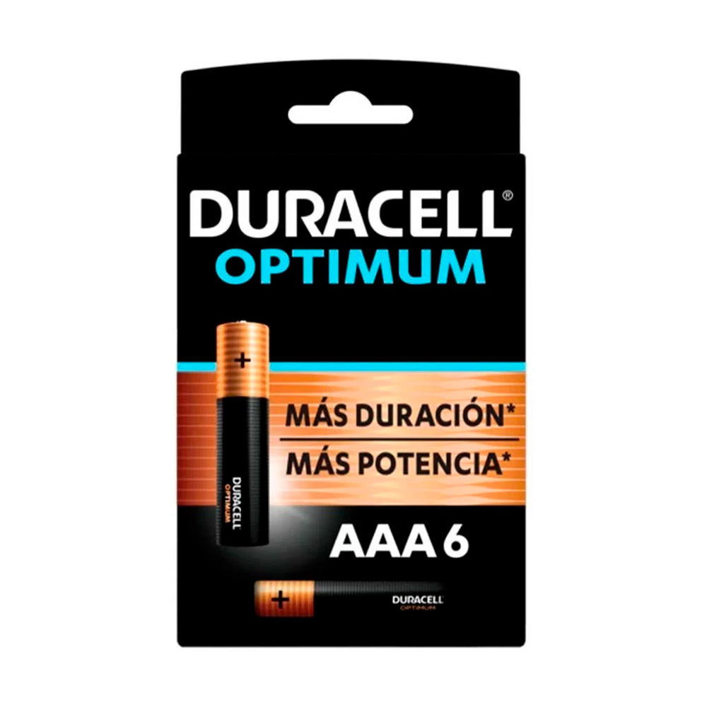 Pila Optimum AAA6 Duracell 6 un