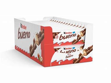 Barras Chocolate Bueno Kinder 30 x 43 g
