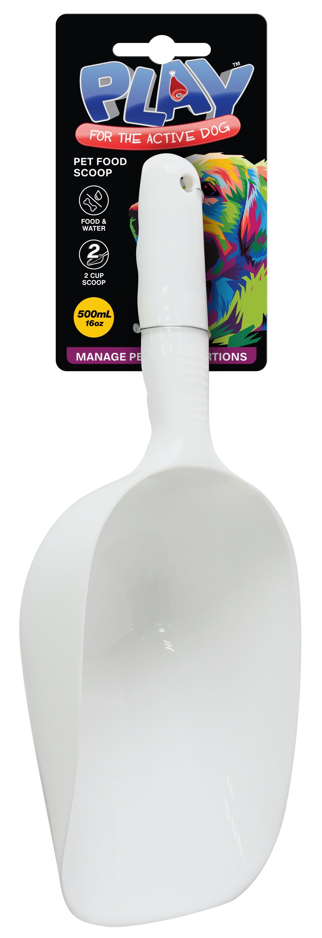 Cucharón para Comida de Mascotas 500 ml 1 un