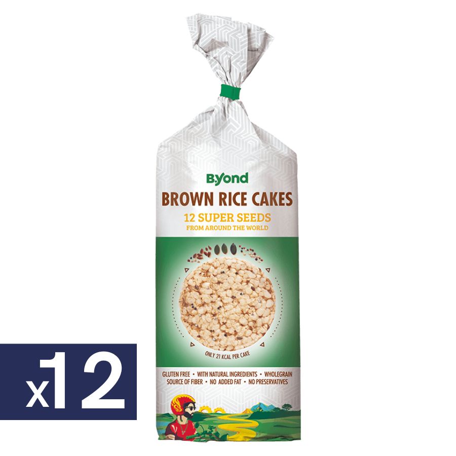 Galletas de Arroz 12 Super Semillas B.Yond 12 x 100 g