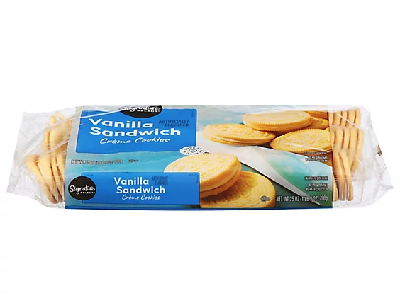 Galletas Vainilla Rellenas Signature Select 708 g