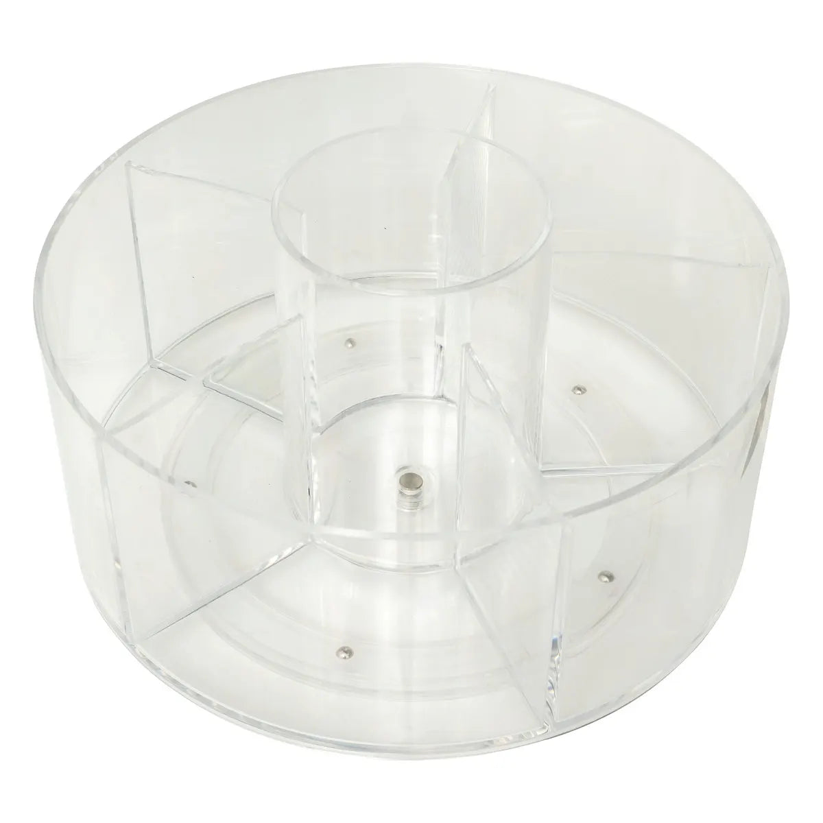 Organizador Redondo Giratorio Acrílico 5 Comp Selena 5five 1 un