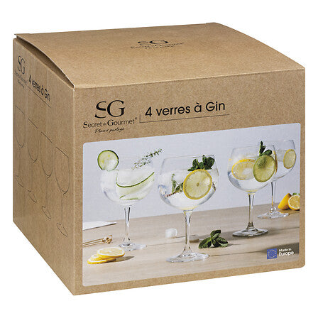Set 4 Copas Gin 700 ml SG 1 un