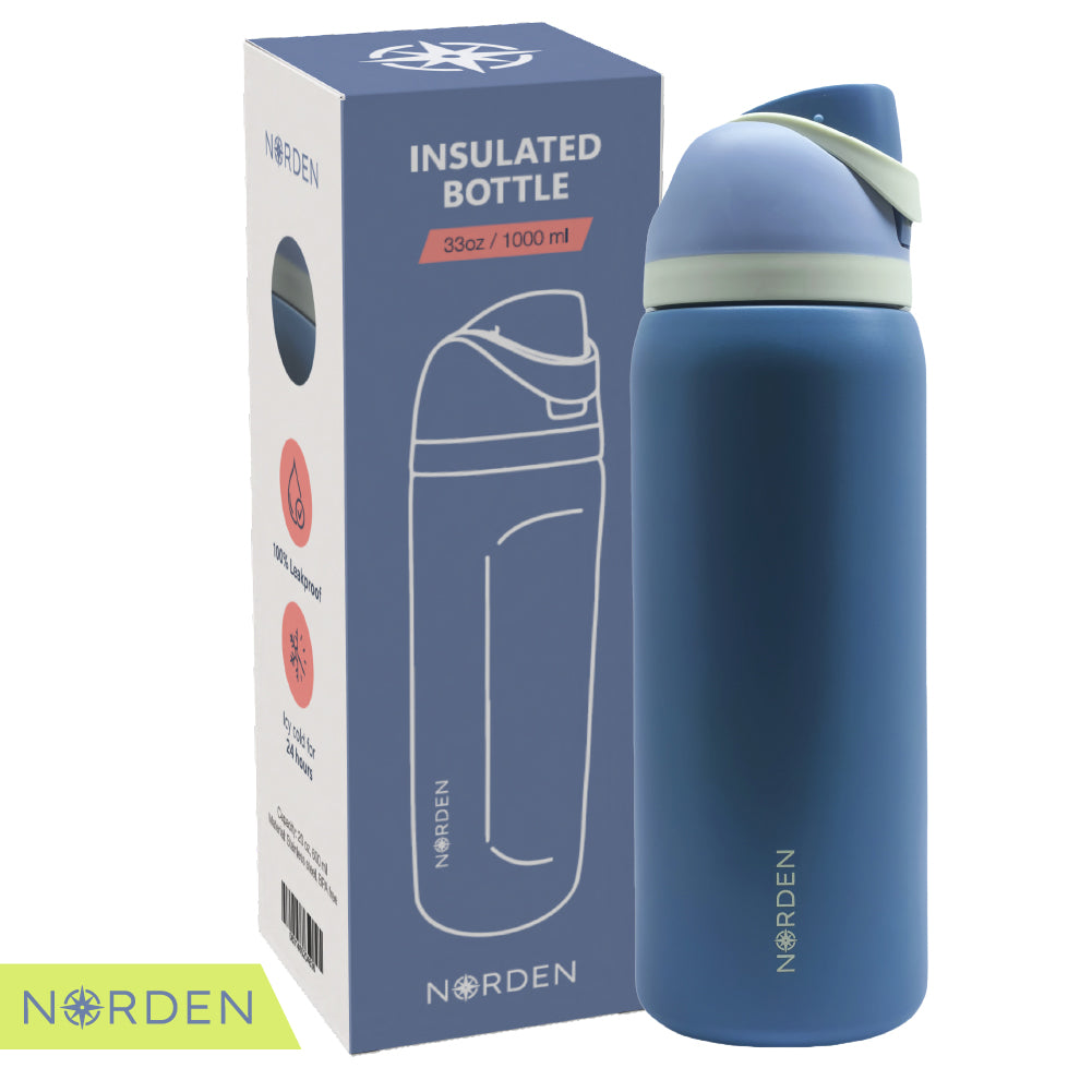 Botella Acero Inoxidable Blue 1000 ml Norden 1 un