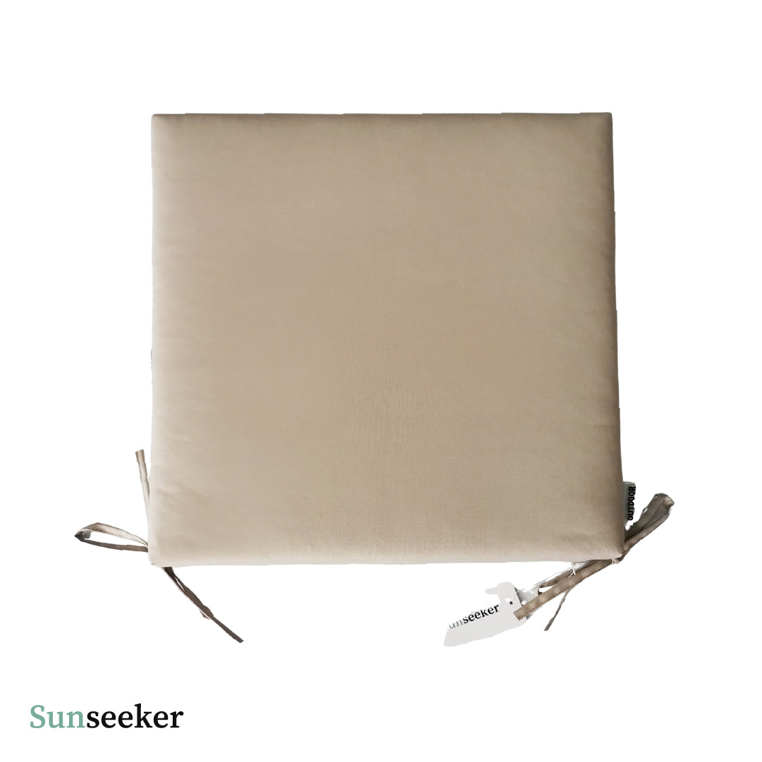 Cojín Silla Exterior Beige 40 x 40 x 5 cm Sunseeker 1 un
