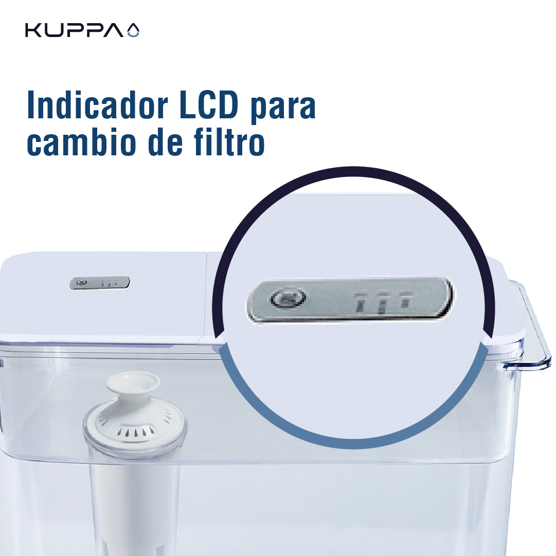 Dispensador de Agua Filtrada 9L Kuppa 1 un