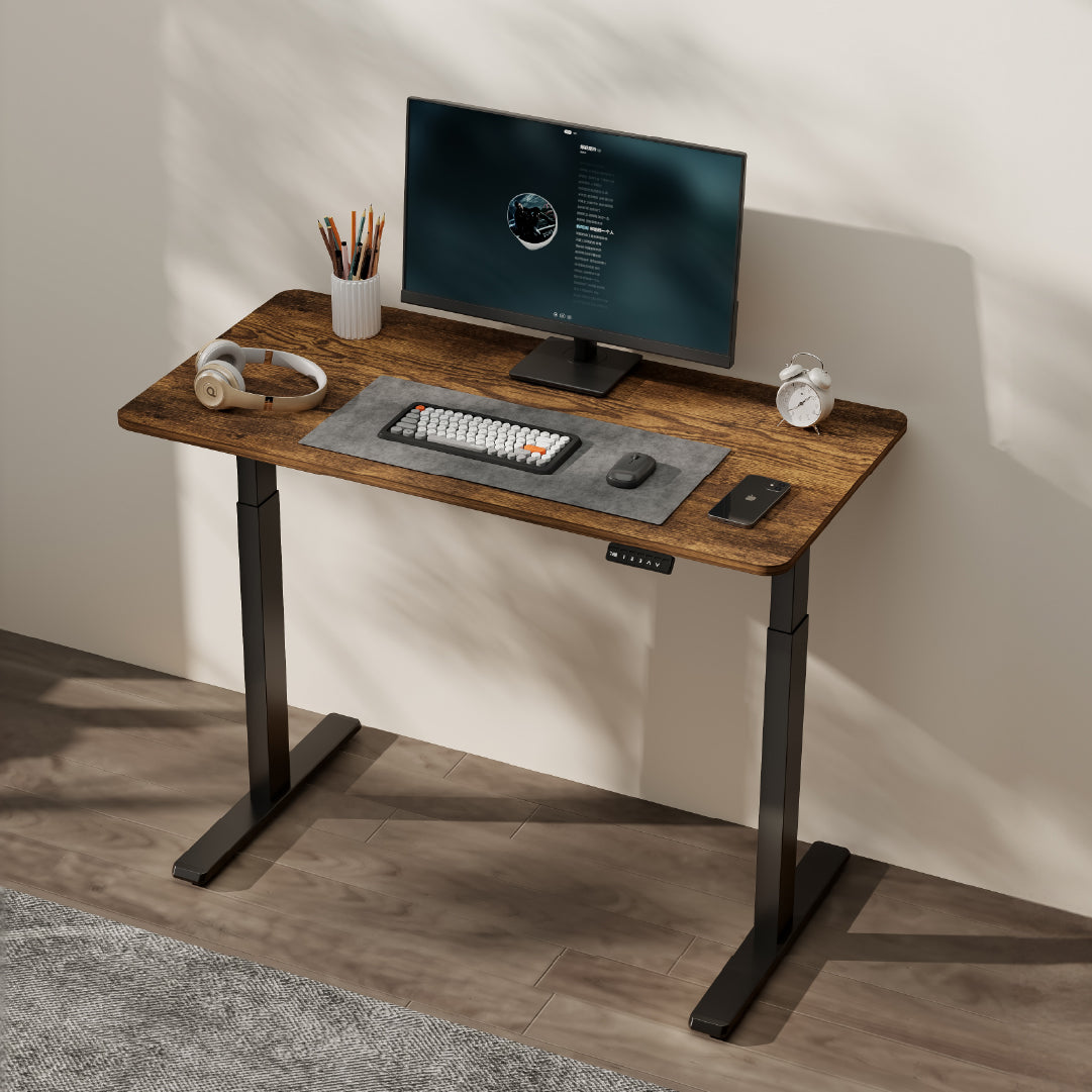 Escritorio Altura Regulable Base Negra Classic Series 120x60cm Assen 1 un