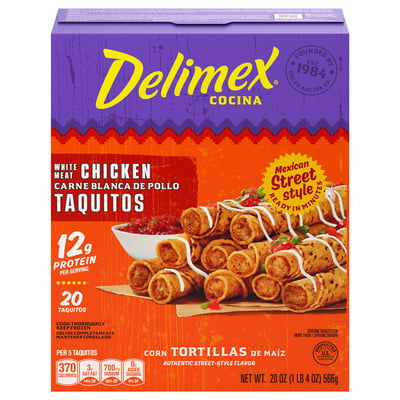 Taquitos Pollo Delimex 566 g