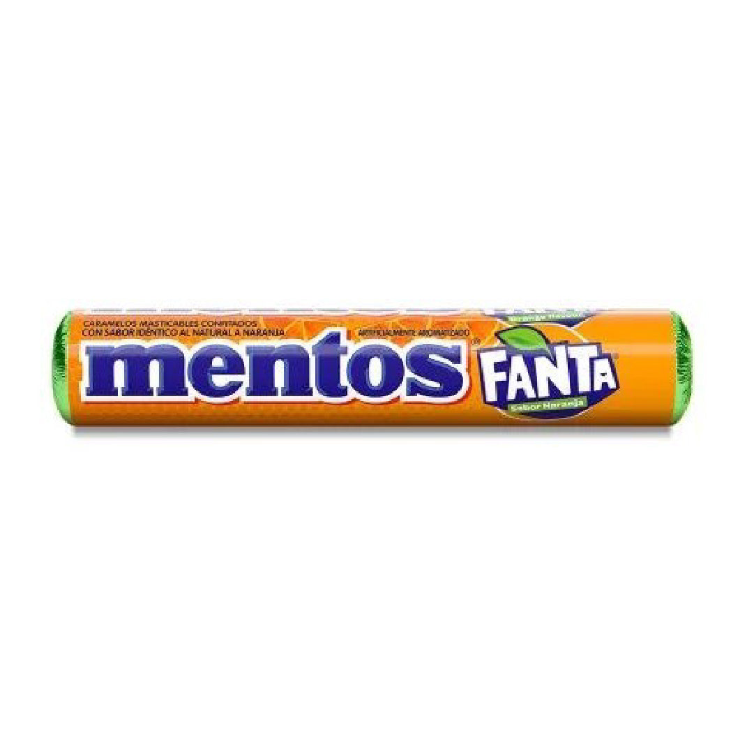 Masticables Fanta Mentos 14 x 29 g
