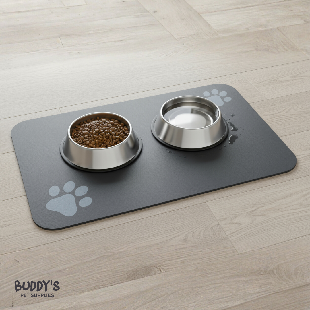 Mat Absorbente Platos Mascotas 50 x 30 cm Buddy's Pet Supplies 1 un