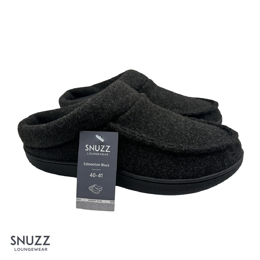 Pantuflas Edmonton Black Snuzz 1 un