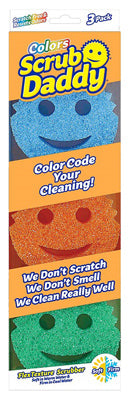 Esponjas Multicolores Scrub Daddy Pack 3