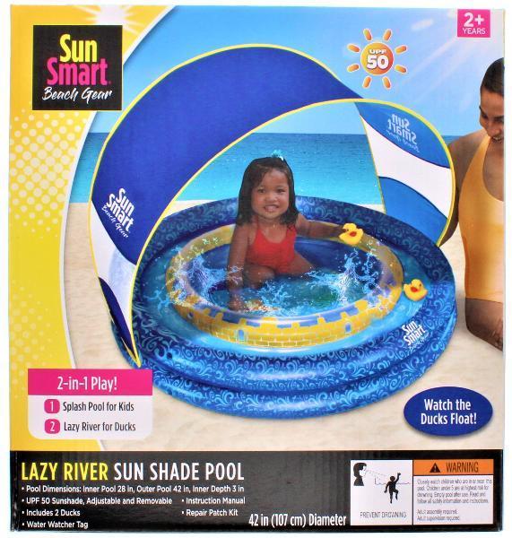 Piscina Kids Sombra Lazy River 107 Cm SunSmart 1 un
