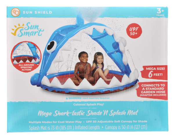 Piscina Sprinkler Shark 185 X 127 Cm SunSmart 1 un