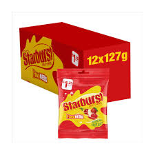 Masticables FaveReds Starburst 12 X 127 g