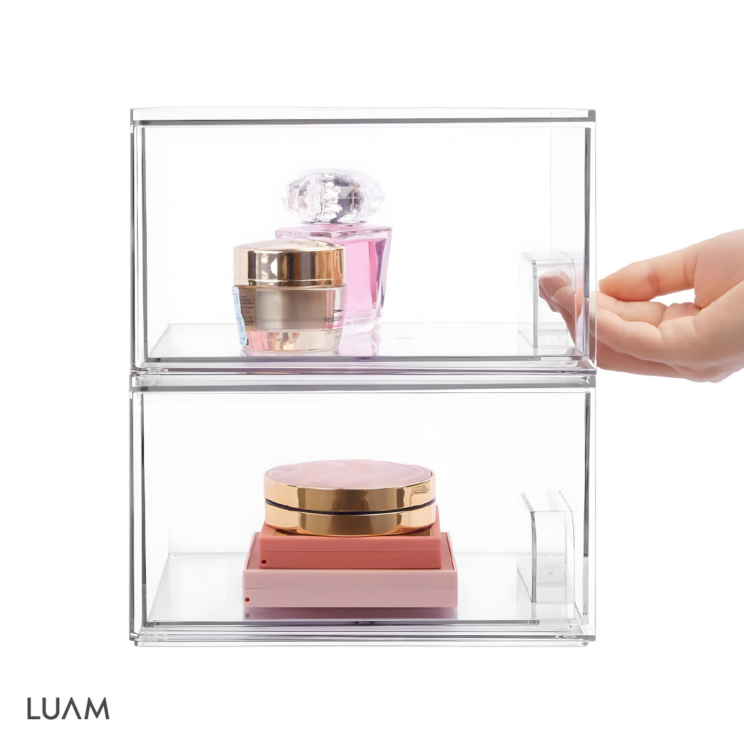 Set 2 Cajones Almacenamiento 20 x 15 cm Luam 1 un