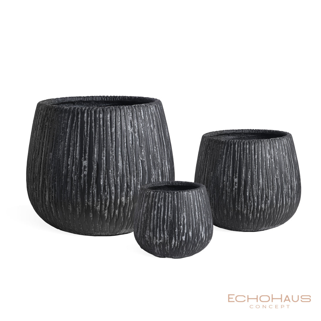 Set Maceteros Eclipse EchoHaus Pack 3