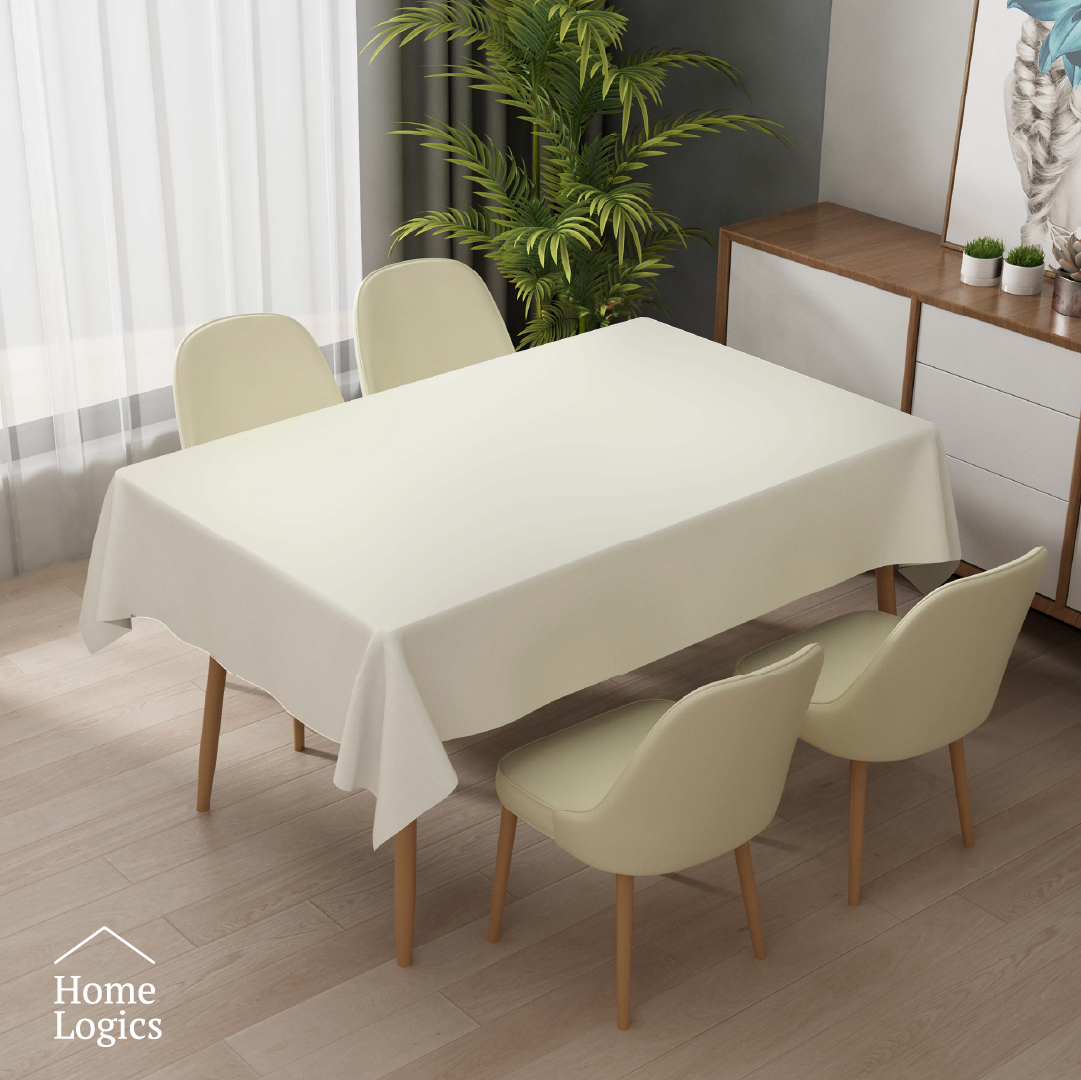 Mantel Crema 280 x 140 cm Home Logics 1 un