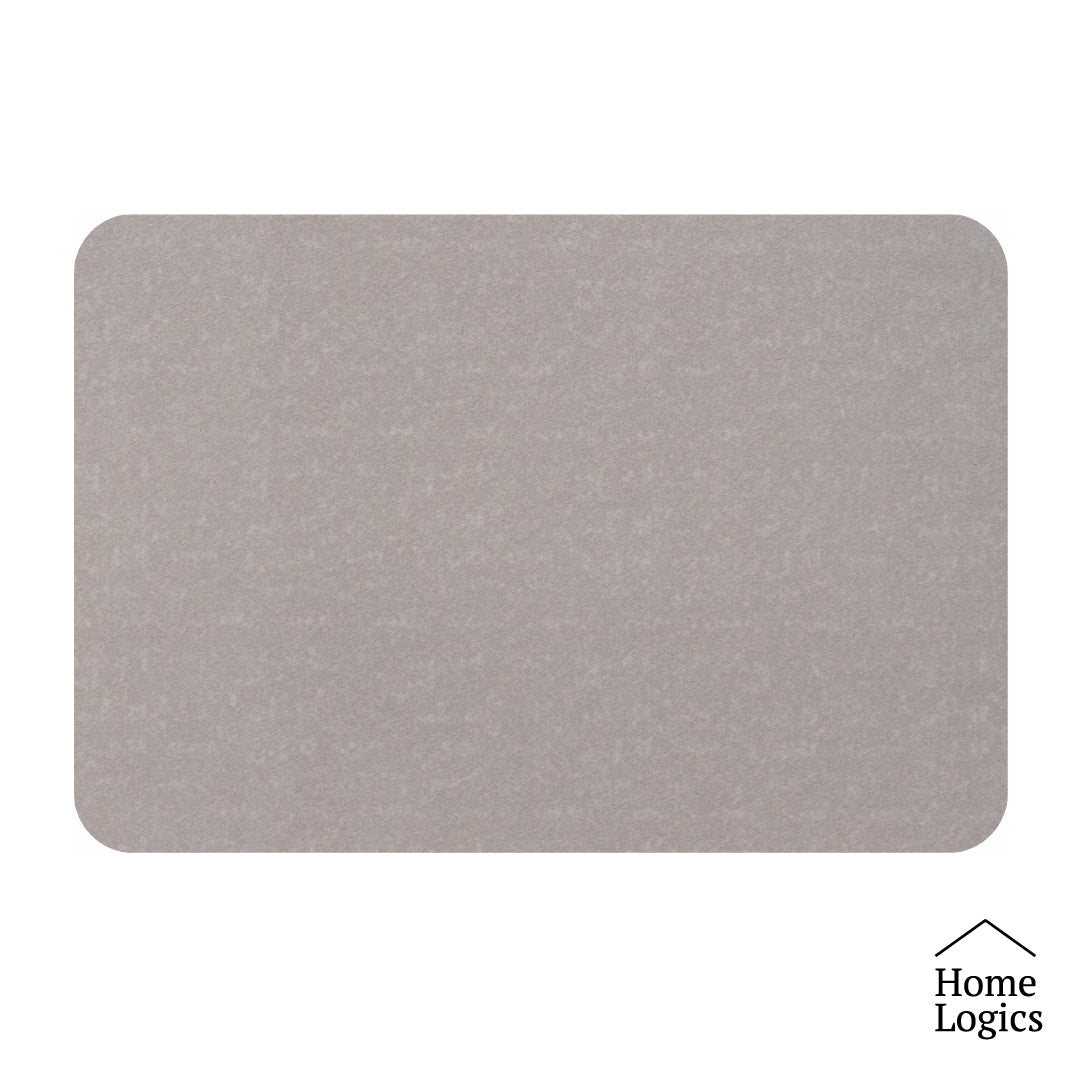 Piso Baño Rubber Gris Claro 3mm Home Logics 1 un