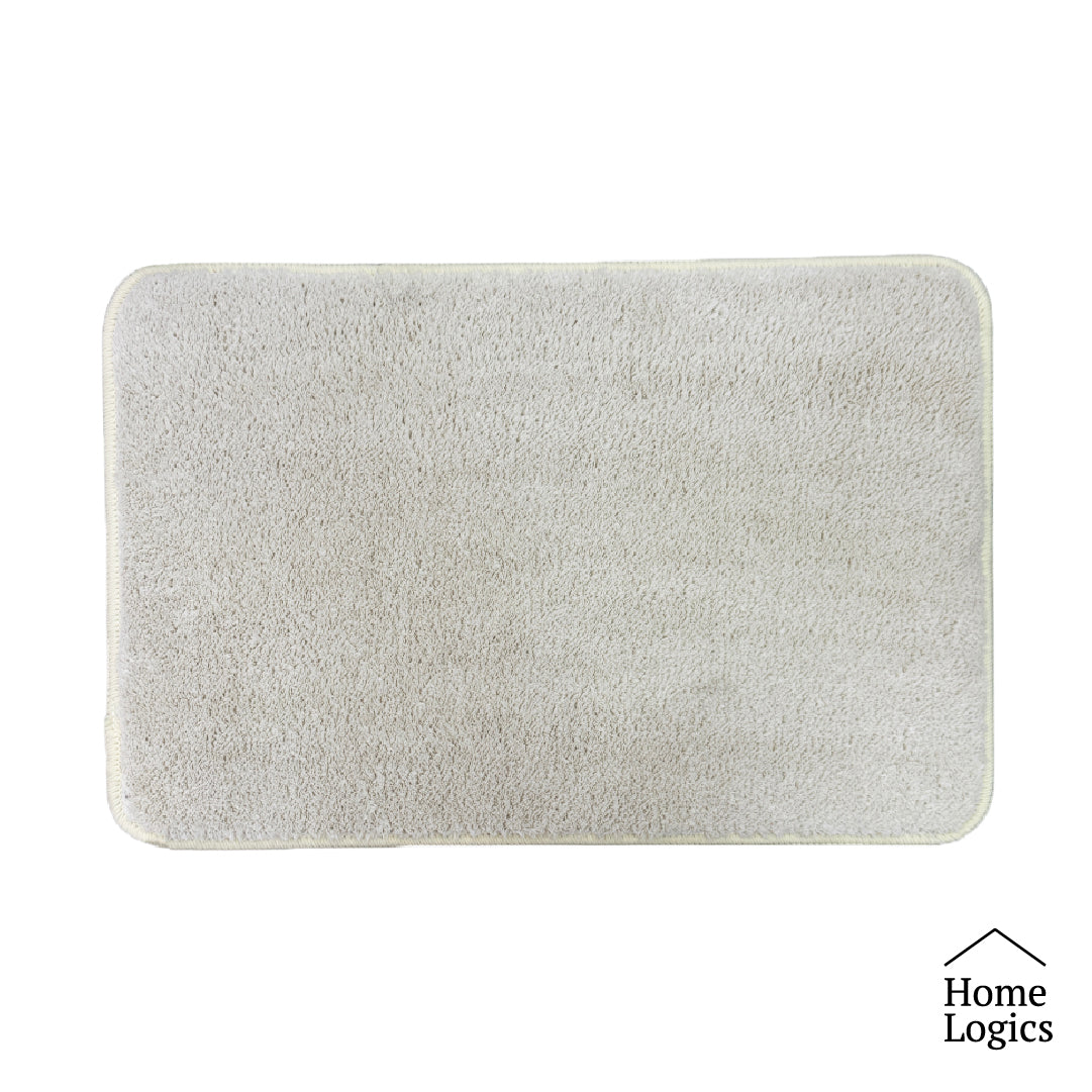 Alfombra Baño Fur Surface Cream 4mm Home Logics 1 un
