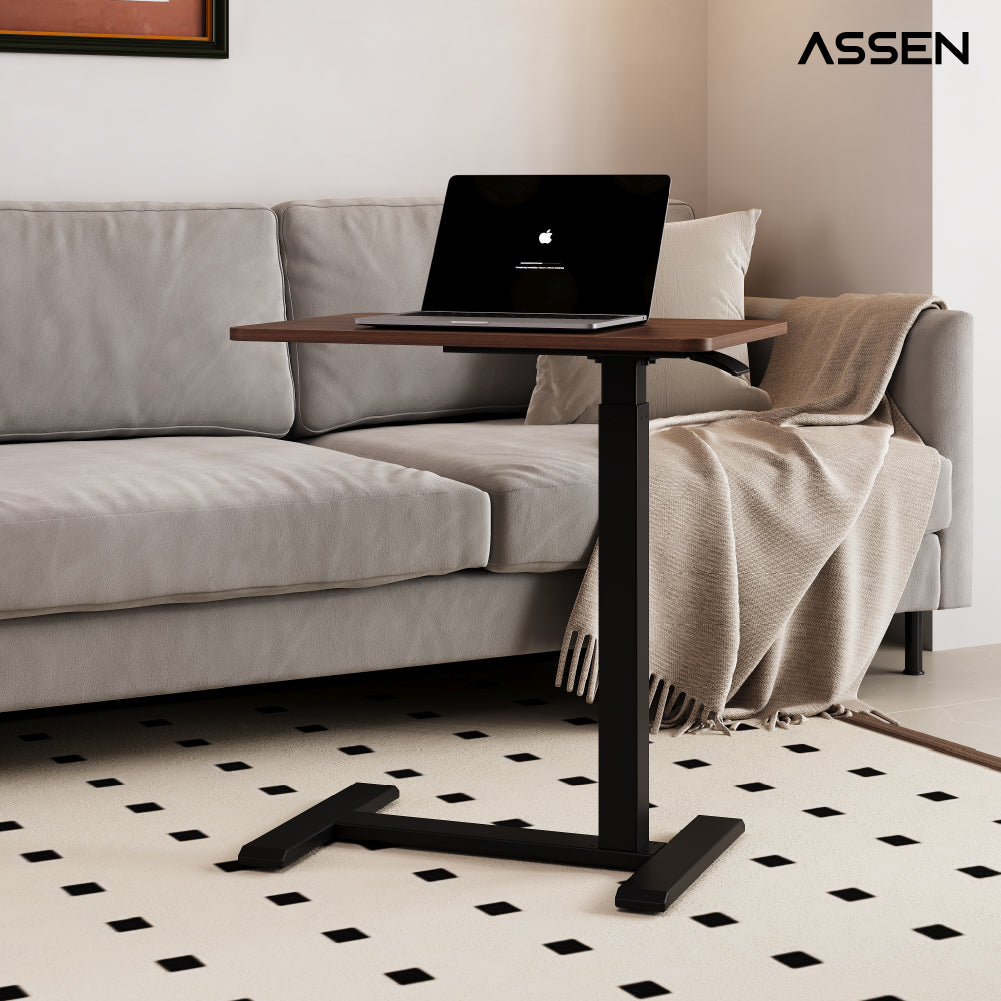 Mesa Lateral de Altura Regulable Black Base Assen 1 un