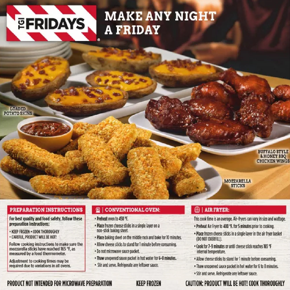Palitos Mozzarella TGI Fridays 493 g