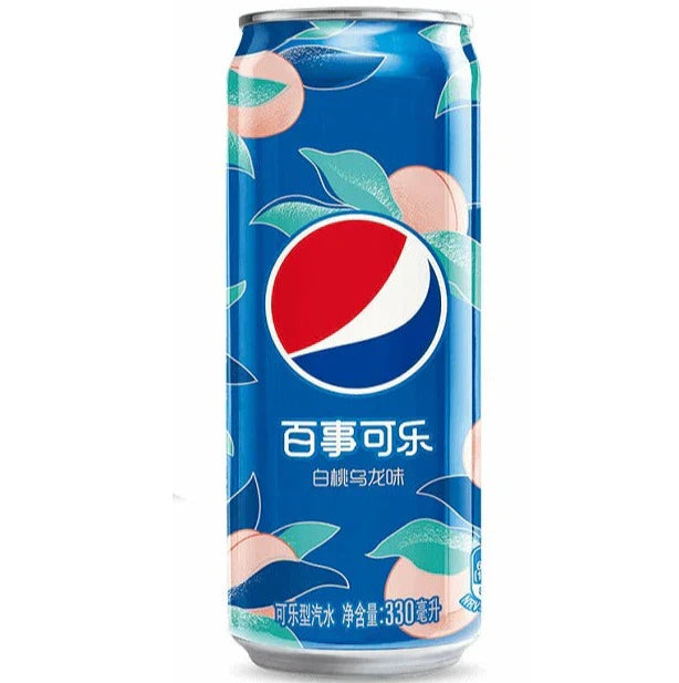 Bebida Peach Oolong Lata Pepsi 330 ml