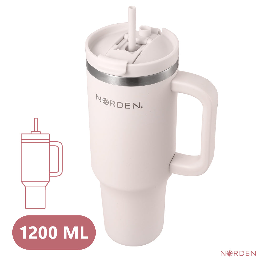 Botella Térmica Tumbler Leak-Proof Pink 1200 ml Norden 1 un