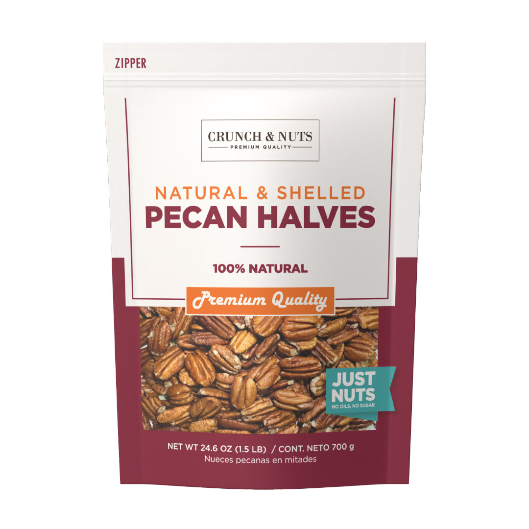 Nueces Pecanas en Mitades Crunch & Nuts 700 g